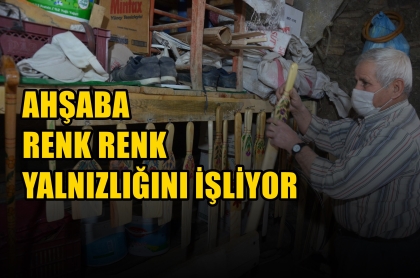 EMEKLİ OLDU, AHŞAP USTASI OLDU