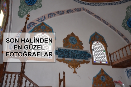 TARİHİ CAMİ'DE SONA GELİNİYOR