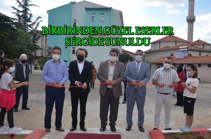 HALK EĞİTİMİ MERKEZİNDEN, GÖZ KAMAŞTIRAN SERGİ