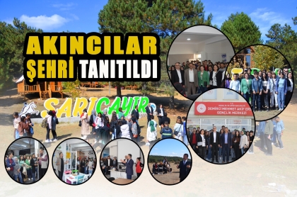 KENT KONSEYİNDEN İLÇEMİZE GELEN ÖĞRENCİLERİMİZE TANITIM GEZİSİ