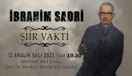 YAZAR VE ŞAİR İBRAHİM SADRİ SALI GÜNÜ DEMİRCİ'DE