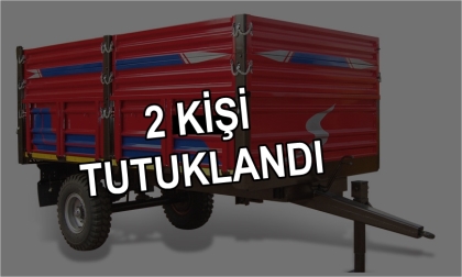 DEMİRCİ JANDARMA, RÖMORK HIRSIZLARINI YAKALADI