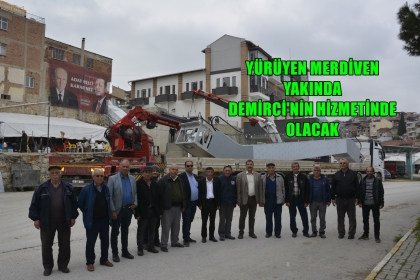 YÜRÜYEN MERDİVENDE 2. BÖLÜMÜN MONTAJI YAPILDI