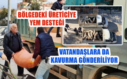 DEMİRCİ'DEN DEPREM BÖLGESİNE DESTEKLER SÜRÜYOR