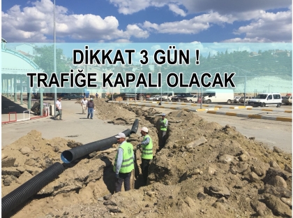 PAZARYERİ 3 GÜN TRAFİĞE KAPALI