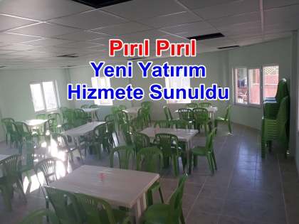 24 GÜNDE YAPILDI HİZMETE SUNULDU