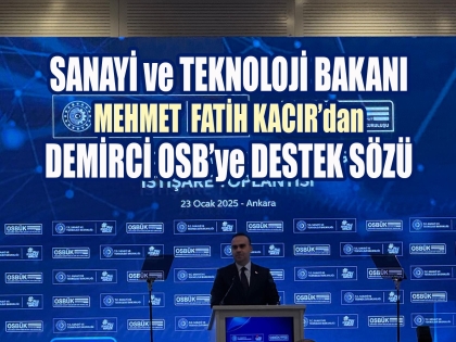 BAŞKANIMIZ ERKAN KARA, ANADOLU ORGANİZE SANAYİ BÖLGELERİ İSTİŞARE TOPLANTISINA KATILDI.