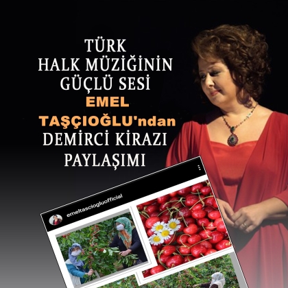 TRT SANATÇISI EMEL TAŞÇIOĞLU'NDAN DEMİRCİ PAYLAŞIMI