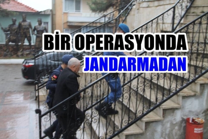 JANDARMADA UYUŞTURUCU TACİRLERİNİN ENSESİNE BİNDİ