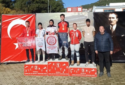 MUĞLA ORYANTİRİNG ŞAMPİYONASINA DEMİRCİ DAMGASI