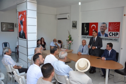 BAŞKANIMIZ ERKAN KARA'DAN, CHP İLÇE TEŞKİLATINA BAYRAM ZİYARETİ
