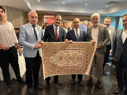  BAŞKANIMIZ ERKAN KARA, SANAYİ VE TEKNOLOJİ BAKANIMIZ MEHMET FATİH KACIR İLE GÖRÜŞTÜ.