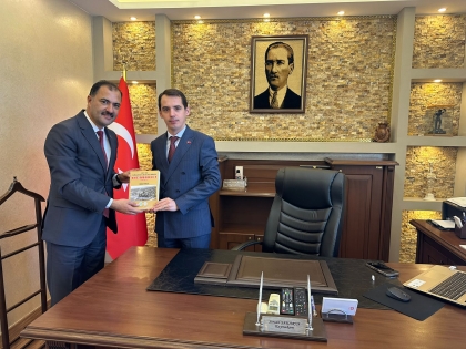 BAŞKANIMIZ ERKAN KARA'DAN, GÖRDES KAYMAKAMI SERCAN SAKARYA'YA ZİYARET