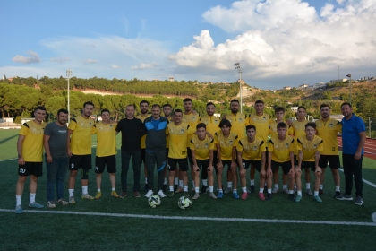 BAŞKANIMIZ ERKAN KARA, BELEDİYESPOR FUTBOLCULARI İLE BULUŞTU