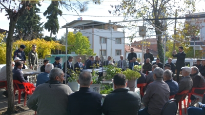 ÇATALOLUK MAHALLESİNDE HALK TOPLANTISI