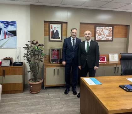  BAŞKANIMIZ ERKAN KARA, ULAŞTIRMA VE ALTYAPI BAKANLIĞINI ZİYARET ETTİ. 