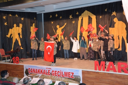 DEMİRCİ'DE 18 MART ÇANAKKALE ZAFERİ VE ŞEHİTLERİ ANMA GÜNÜ
