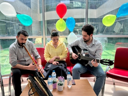 DEVLET HASTANESİNDE HASTALARA MORAL ETKİNLİĞİ