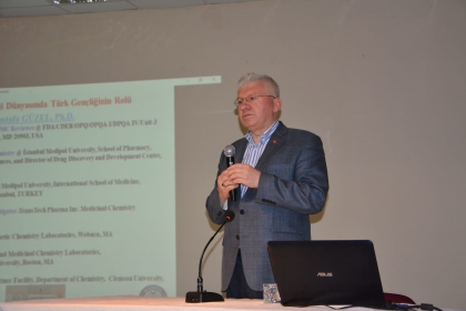 PROF. DR. MUSTAFA GÜZEL, FEN LİSESİ ÖĞRENCİLERİ İLE BULUŞTU