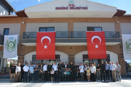 GÖKYÜZÜNÜN KAHRAMANLARINDAN BELEDİYEMİZE ZİYARET