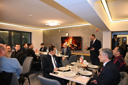 BAŞKANIMIZ ERKAN KARA, SOSYAL TESİSİ PERSONELİYLE HİZMETE AÇTI