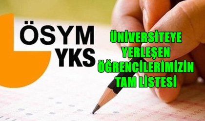 DEMİRCİ YKS'DE BAŞARISINI PERÇİNLEDİ